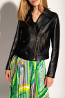 Versace Leather biker jacket