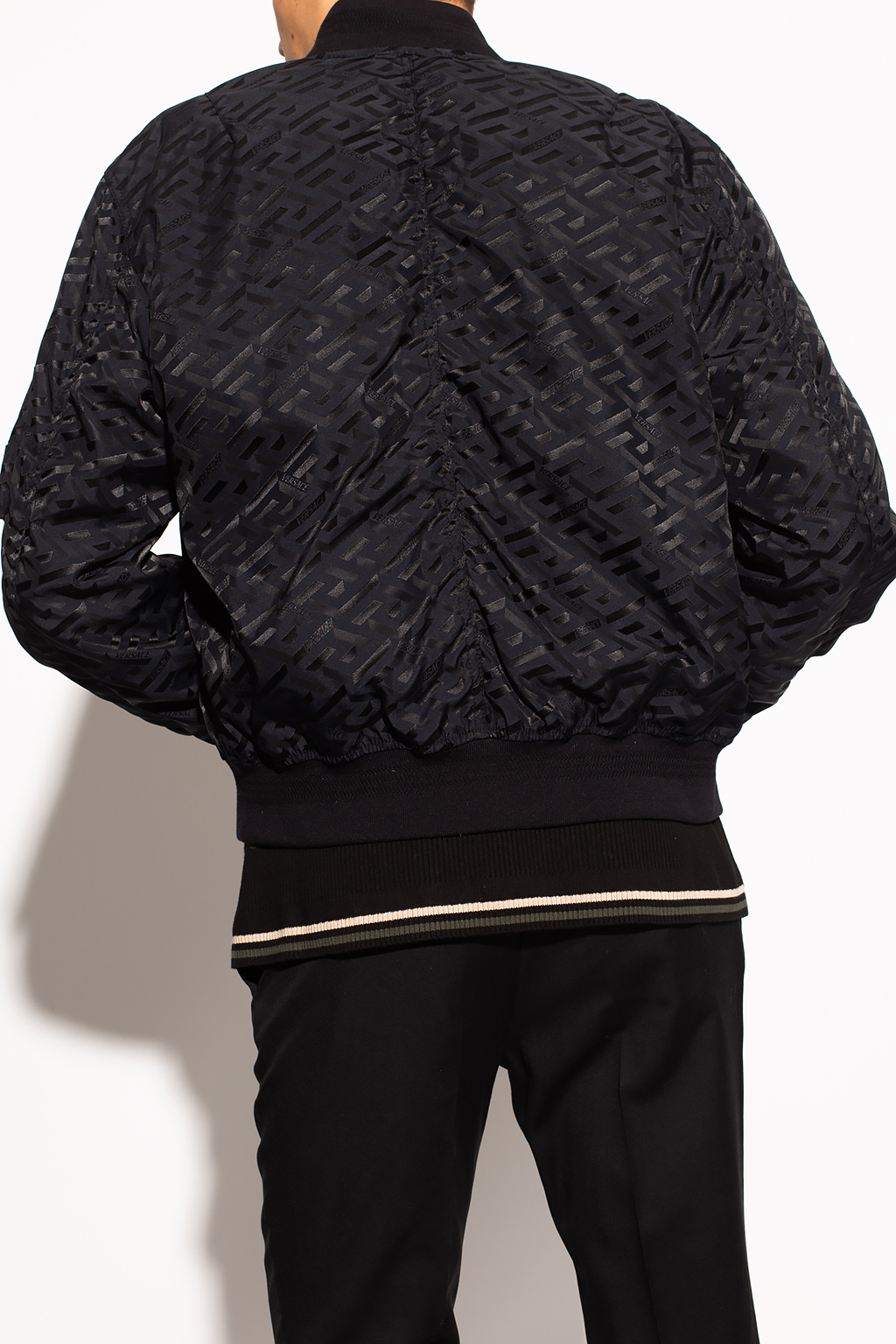 Versace Reversible bomber jacket