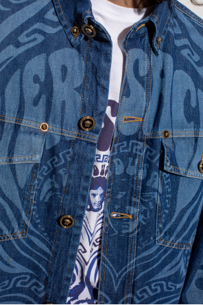 Versace Patterned denim Jackets