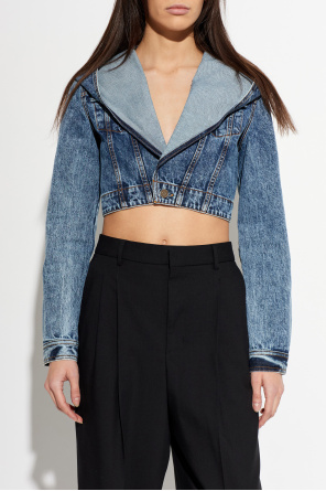 Alaïa Chaqueta vaquera con capucha