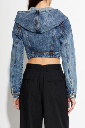 Alaïa Chaqueta vaquera con capucha