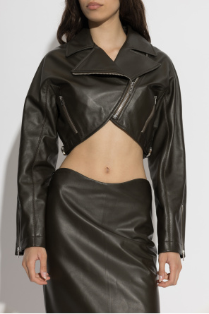 Alaïa Skórzana kurtka