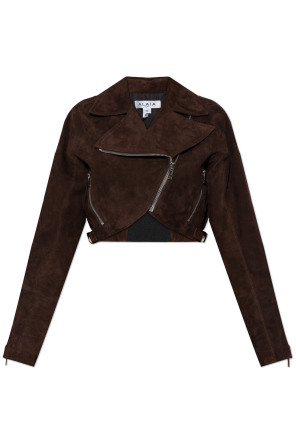 Short suede jacket