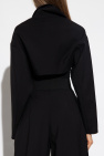 Alaïa BLACK Cropped shirt