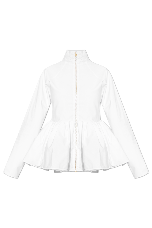 Cotton jacket with peplum od Alaïa
