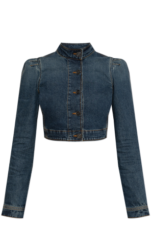 Short denim jacket