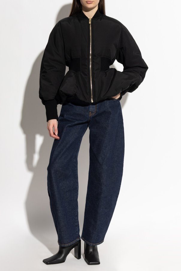 Alaïa Jacke mit Schößchen