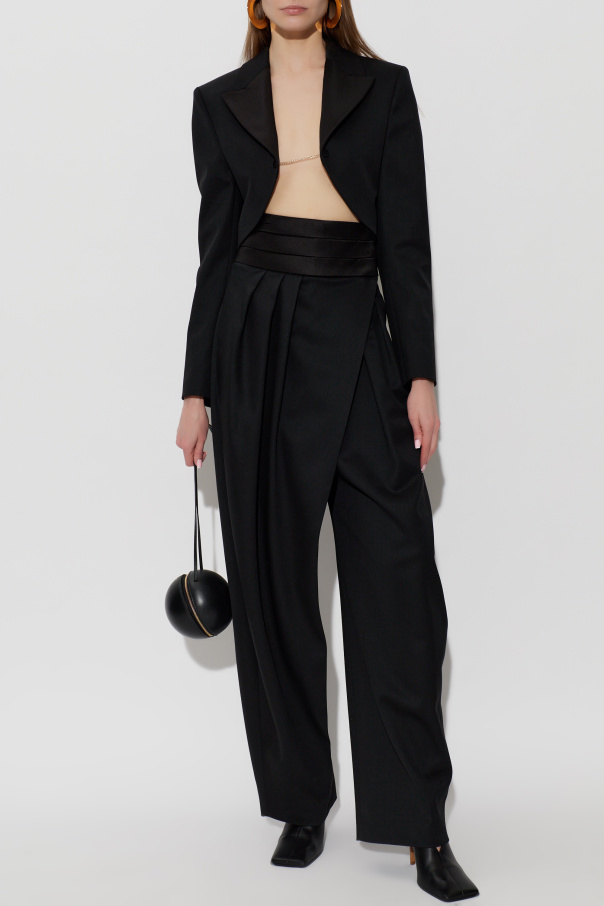 Alaïa Short wool blazer