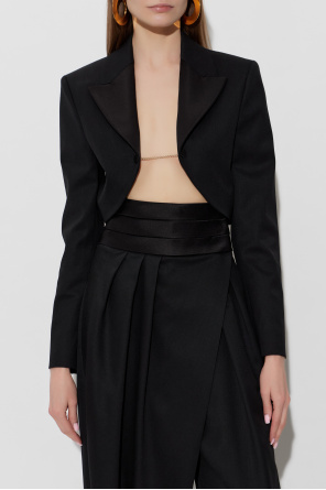 Alaïa Short wool blazer