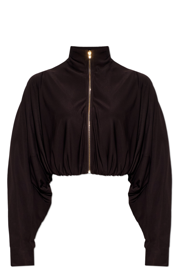 Jacket with a stand-up collar od Alaïa