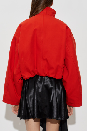 Alaïa Ocieplana kurtka ze stójką