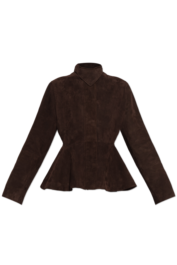 Suede jacket od Alaïa