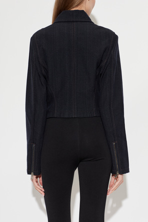 Alaïa Casaco de ganga