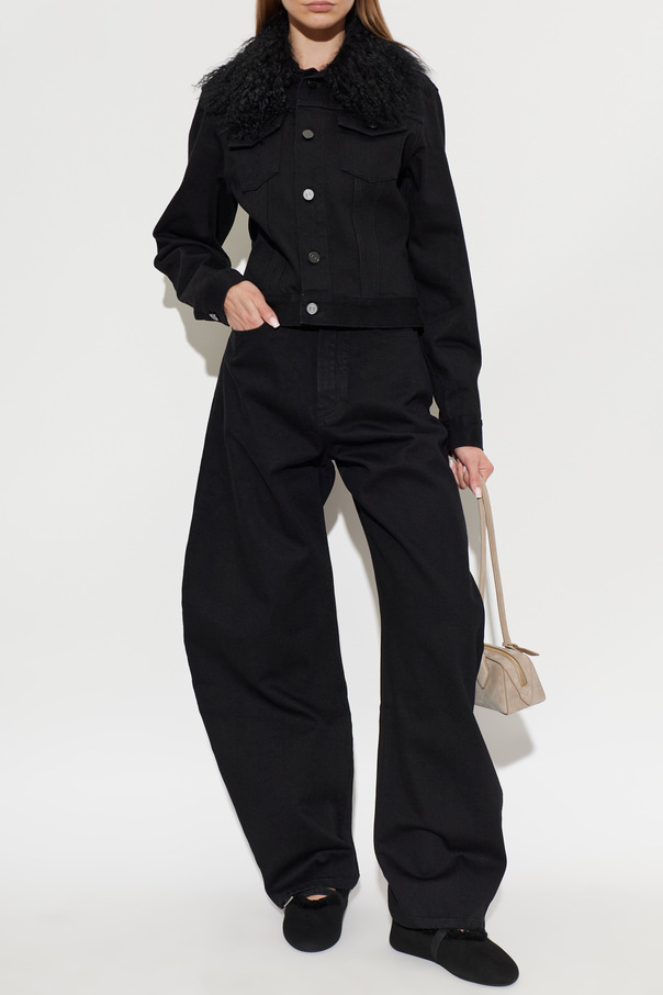 Alaïa Яке с яка от пух