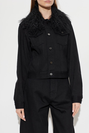 Alaïa Яке с яка от пух