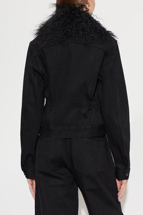 Alaïa Яке с яка от пух