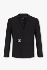 1017 ALYX 9SM BLACK Blazer with rollercoaster buckle