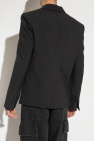 1017 ALYX 9SM BLACK Blazer with rollercoaster buckle