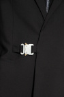 1017 ALYX 9SM BLACK Blazer with rollercoaster buckle