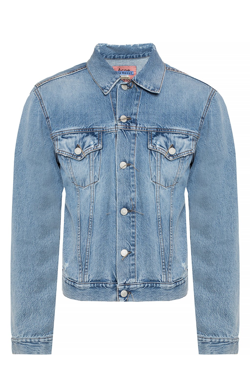 acne studios distressed denim jacket