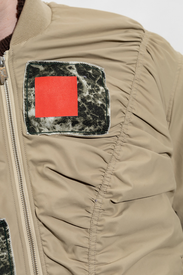 Louis Vuitton 2023 Monogram Camo Fleece Bomber Jacket - Blue