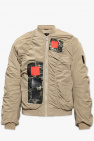 Herno feather-down panelled bomber jacket