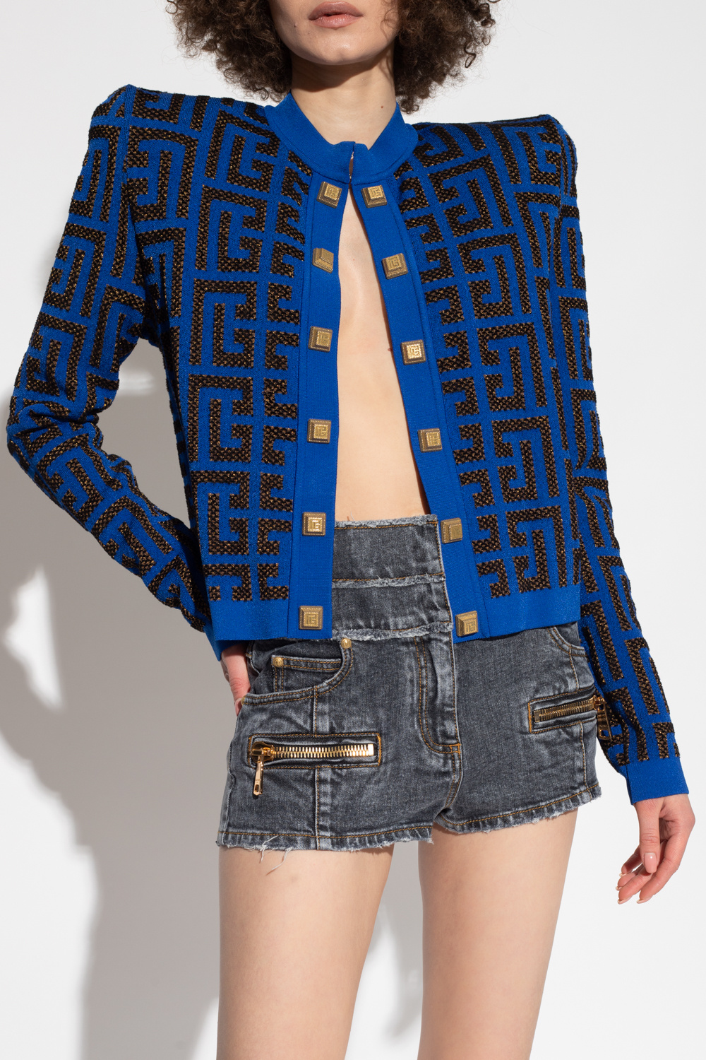 Balmain Monogrammed cardigan