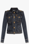 Balmain GREY Denim jacket