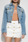 Balmain Cropped denim jacket
