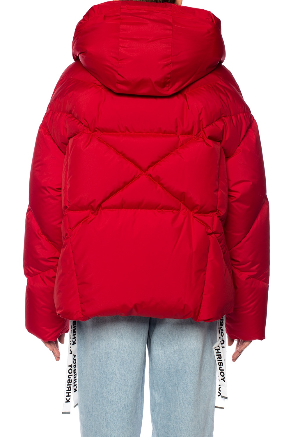 Khrisjoy ‘Khris’ quilted hooded down Womens jacket