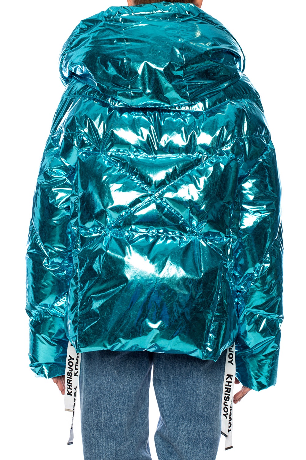 khrisjoy hooded puffer jacket