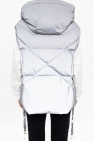 Khrisjoy GREY Down vest with logo