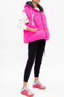 Khrisjoy PINK Down vest with logo