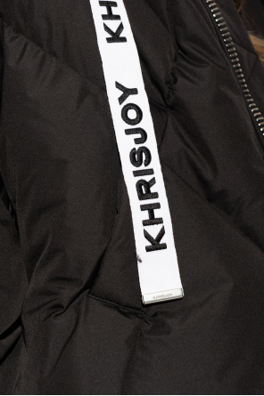Khrisjoy Down ami jacket with logo