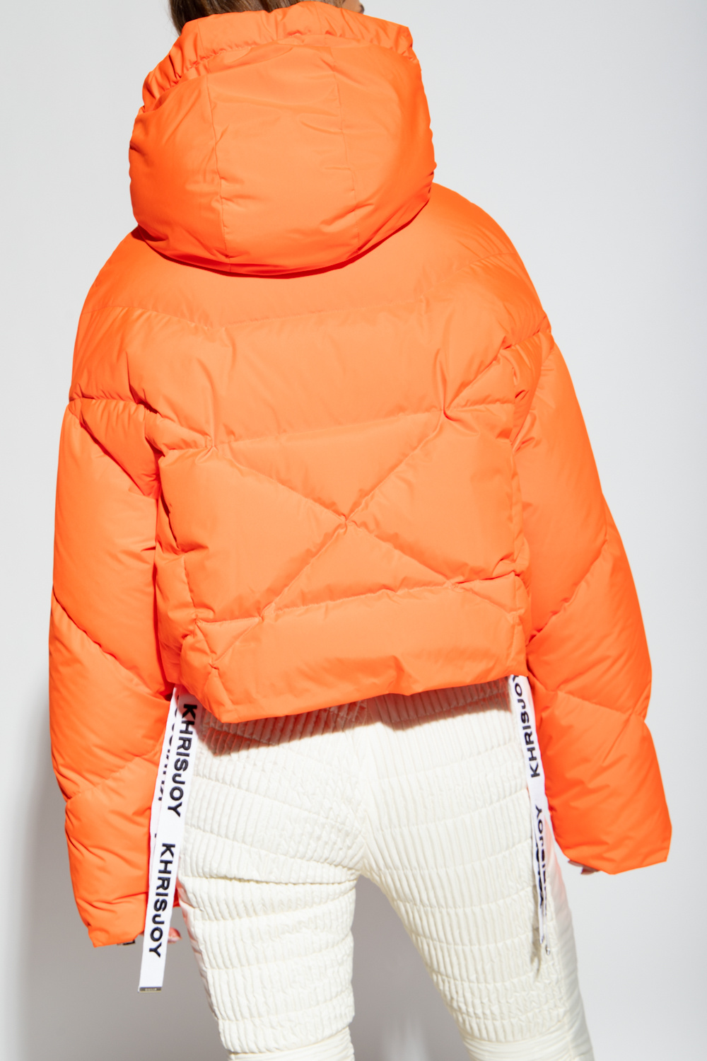 Khrisjoy Diesel Kids TEEN camouflage-print hooded padded jacket