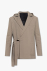 Balmain GREY Hooded blazer