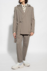 Balmain GREY Hooded blazer