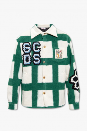 Jacket with patches od GCDS