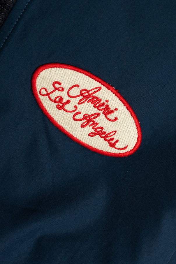 Amiri Kids Chaqueta ligera con logo