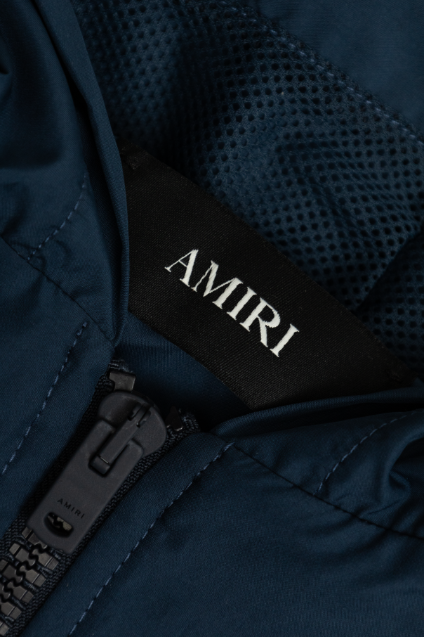 Amiri Kids Chaqueta ligera con logo