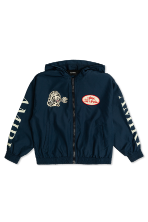 Light jacket with logo