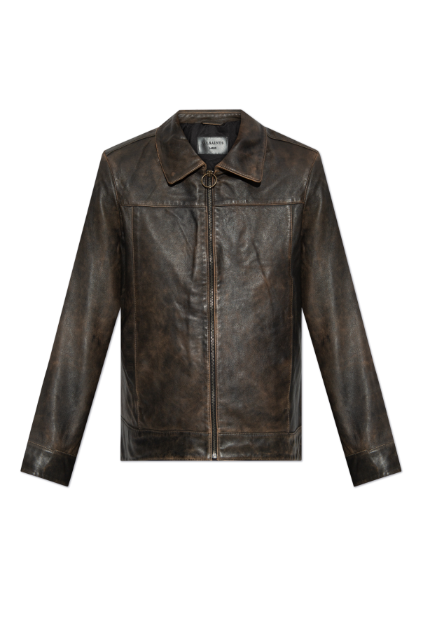 AllSaints Leather Jacket Alkan