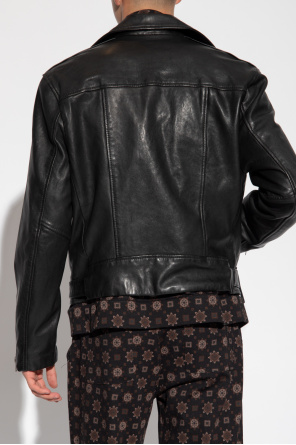 AllSaints ‘Allen’ leather Rahel jacket