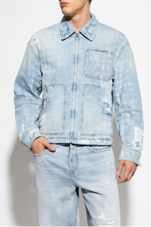 Amiri Jeansowa kurtka