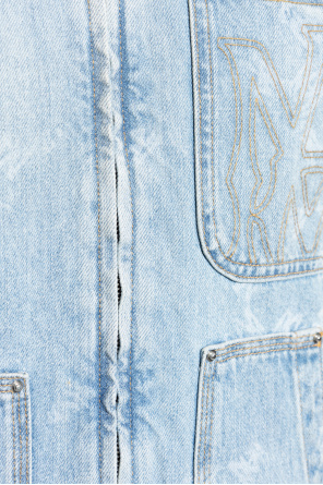 Amiri Jeansowa kurtka