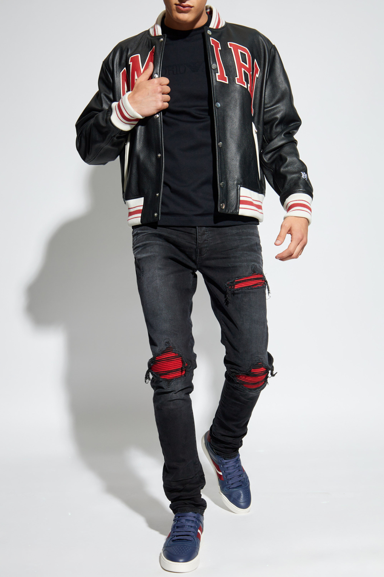 Amiri Amiri `bomber` jacket