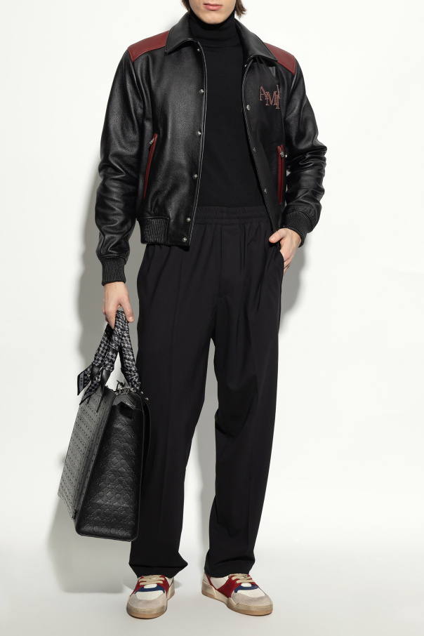 Amiri Lederjacke