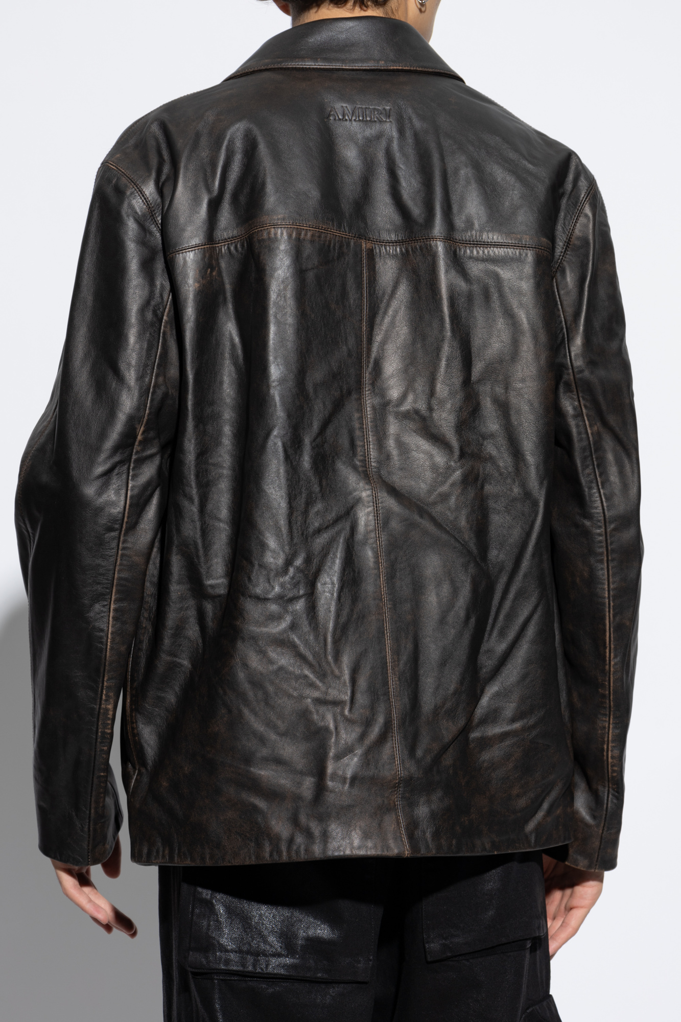 Amiri Leather Jacket