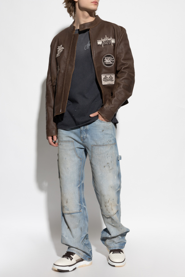 Amiri Chaqueta de cuero