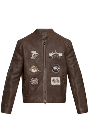 Leather jacket